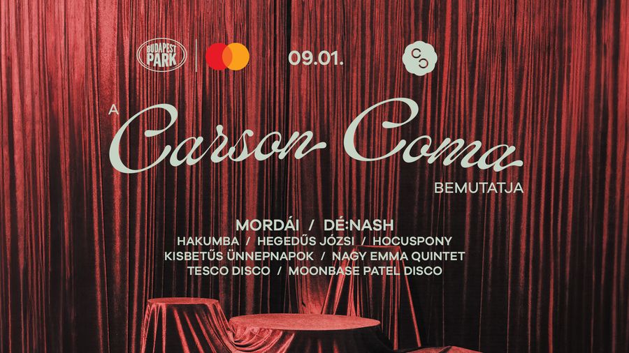 Carson Coma koncert budapest park
