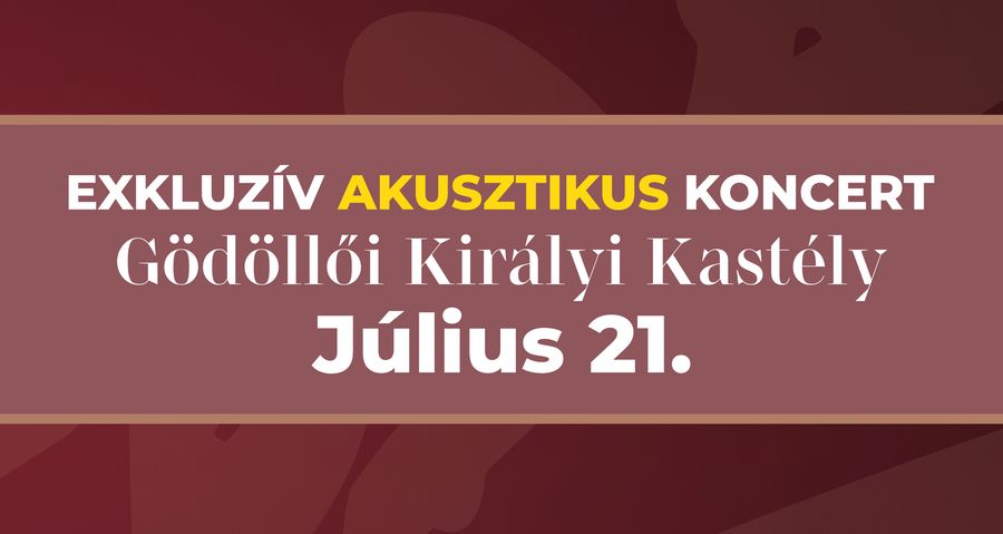 Edda akusztik koncert Gödöllői