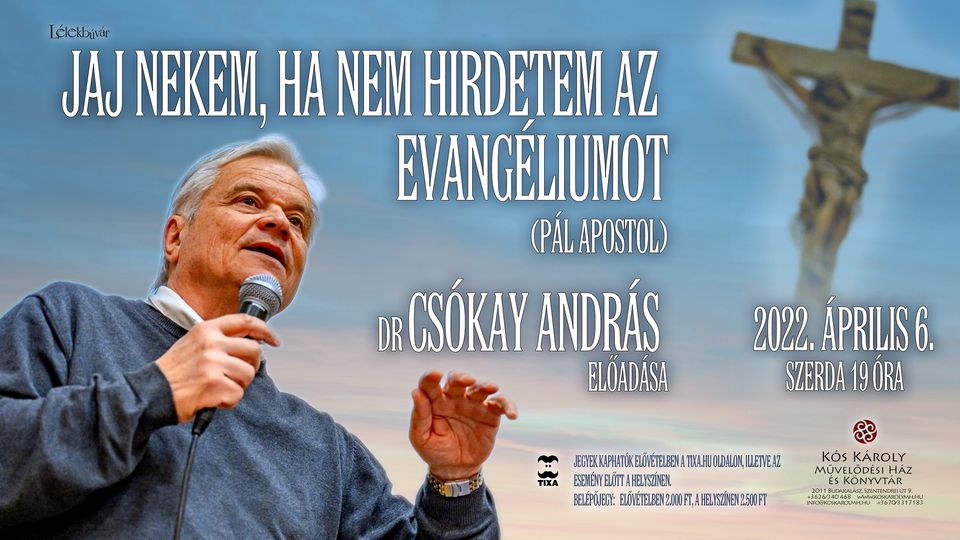 Dr. Csókay András előadása