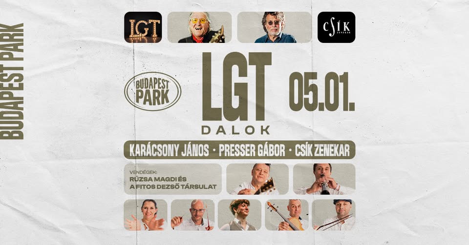 LGT Dalok Csík Zenekar - Presser Gábor - Karácsony János