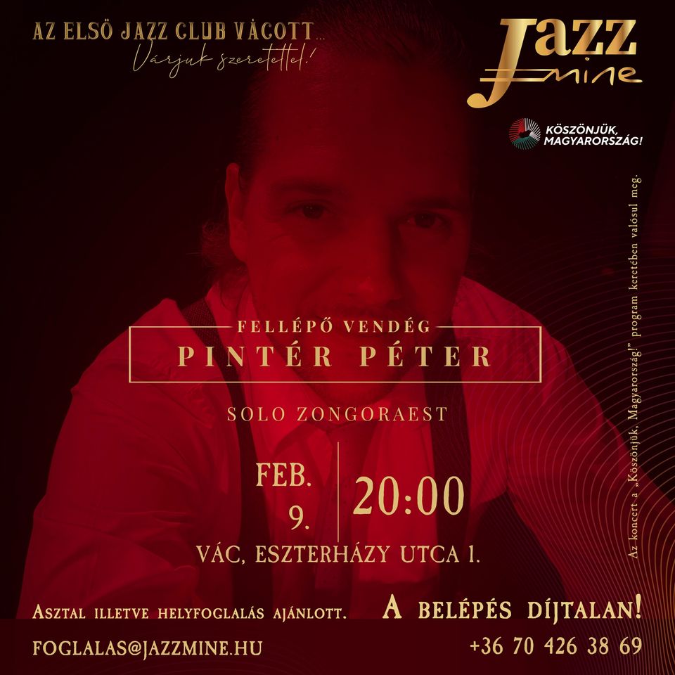 Pintér Péter - solo zongoraest - ingyenes