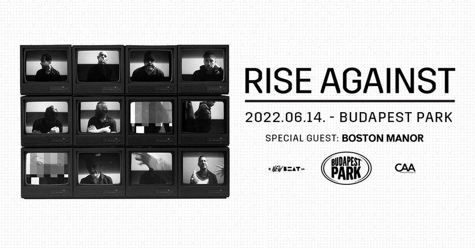 RISE AGAINST - budapest park - 2022