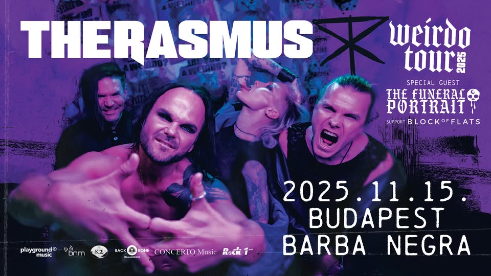 The Rasmus novemberben Budapesten – érkezik a Weirdo Tour!