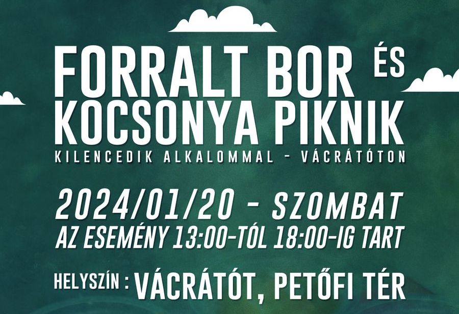 Kocsonyapiknik Vácrátót 2024