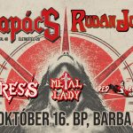 Tripla jubileum október 16-án a Barba Negrában a Kalapács zenekar és a Rudán Joe Band főszereplésével